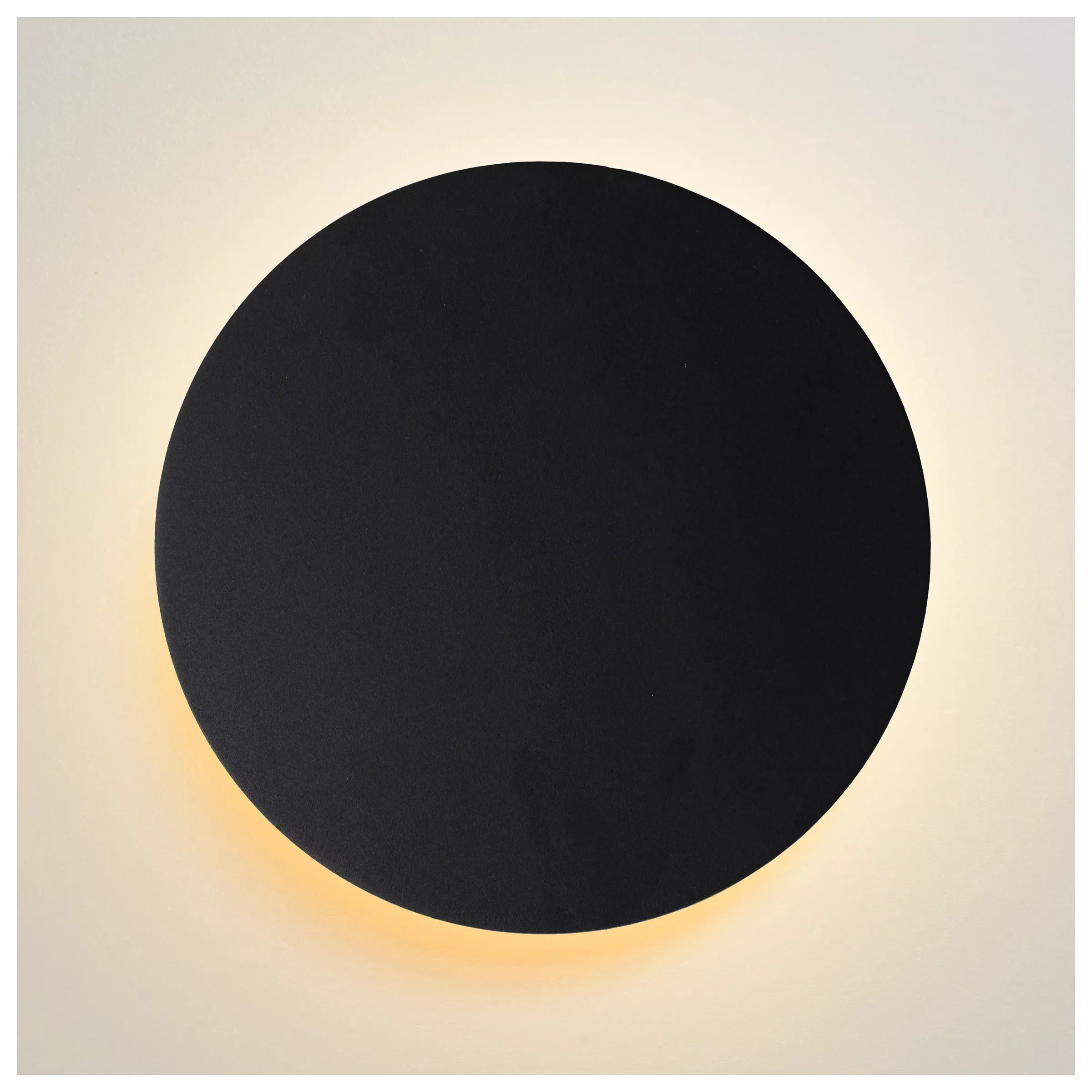 EKLYPS LED - Wandlamp - Ø 25 cm - LED - 1x9W 3000K - Zwart*Lucide Flash Sale