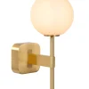 ELDA - Wandlamp Badkamer - 1xG9 - IP44 - Mat Goud / Messing*Lucide Outlet