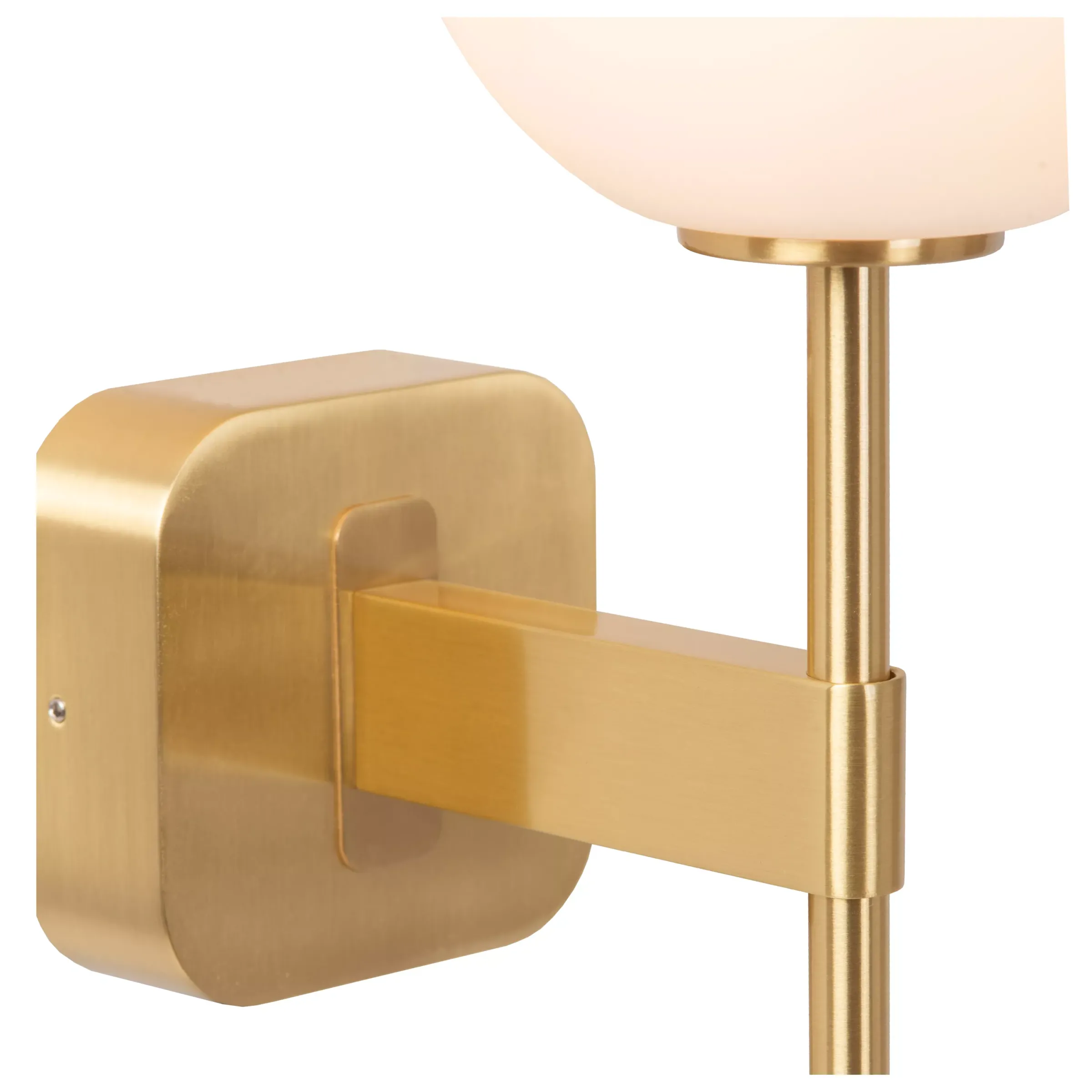 ELDA - Wandlamp Badkamer - 1xG9 - IP44 - Mat Goud / Messing*Lucide Outlet