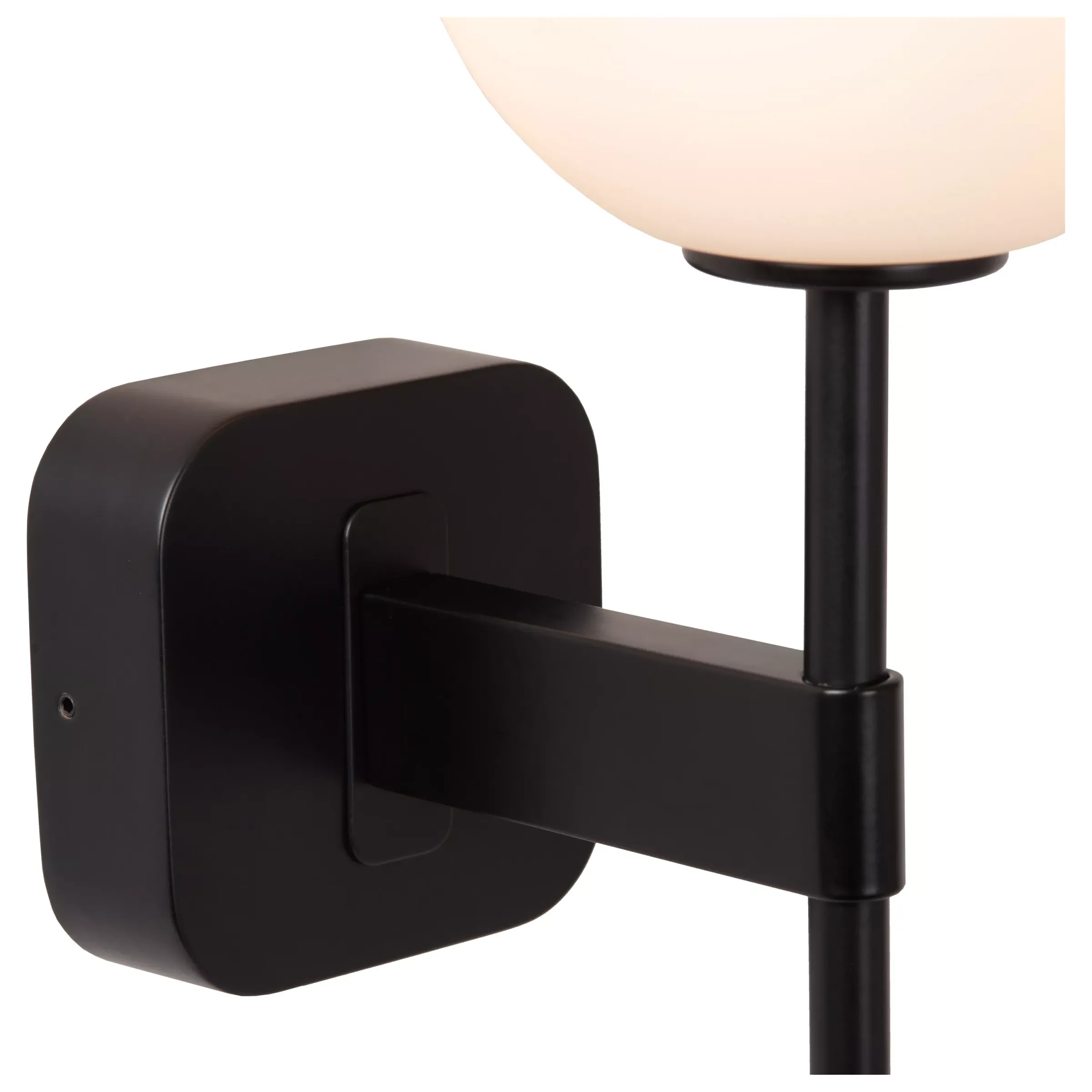 ELDA - Wandlamp Badkamer - 1xG9 - IP44 - Zwart*Lucide Fashion