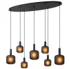 ELOISE - Hanglamp - 7xE27 - Zwart*Lucide Outlet