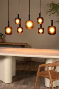 ELOISE - Hanglamp - 7xE27 - Zwart*Lucide Outlet