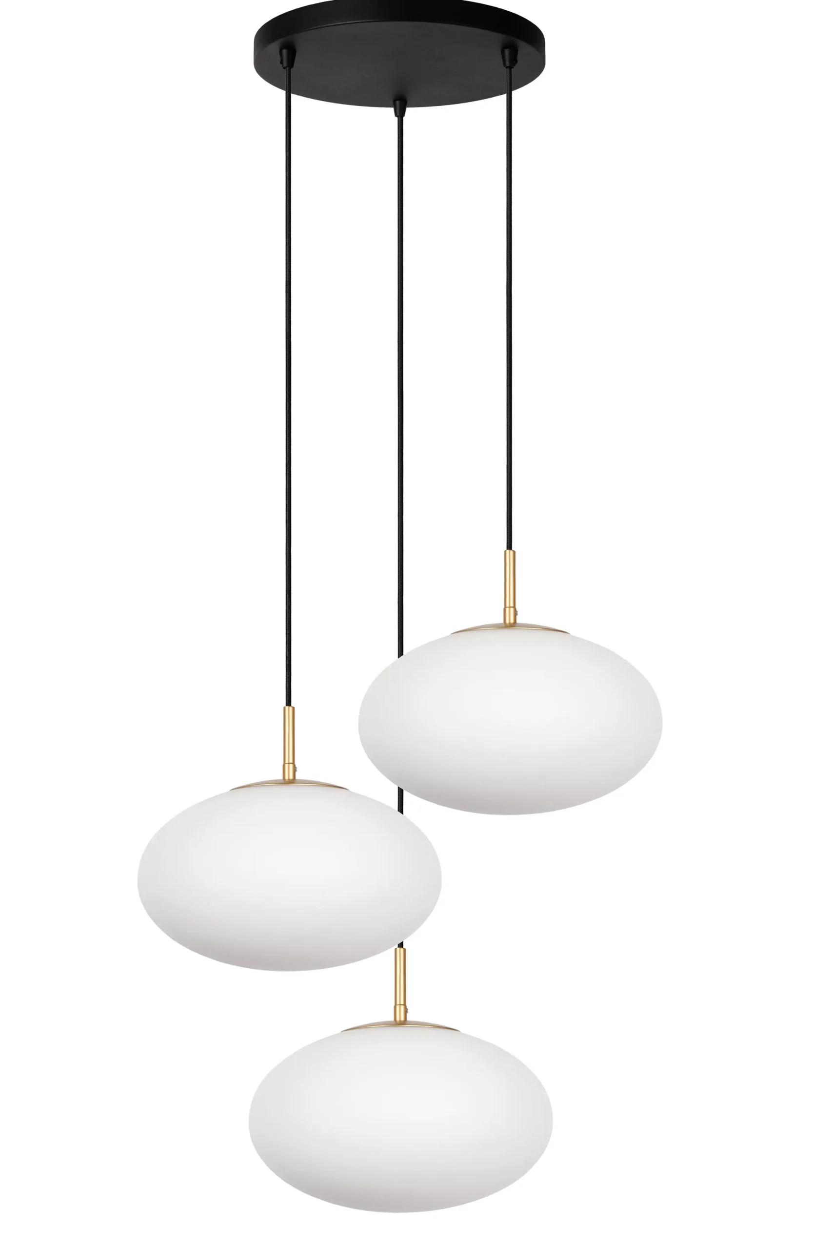 ELYSEE - Hanglamp - Ø 55 cm - 3xE27 - Opaal*Lucide Fashion