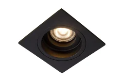 EMBED - Inbouwspot - 1xGU10 - Zwart*Lucide Cheap