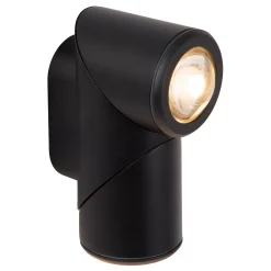 ERIN - Wandspot / Wandlamp Binnen/Buiten - LED - 2x5W 2700K - IP65 - Zwart*Lucide Flash Sale
