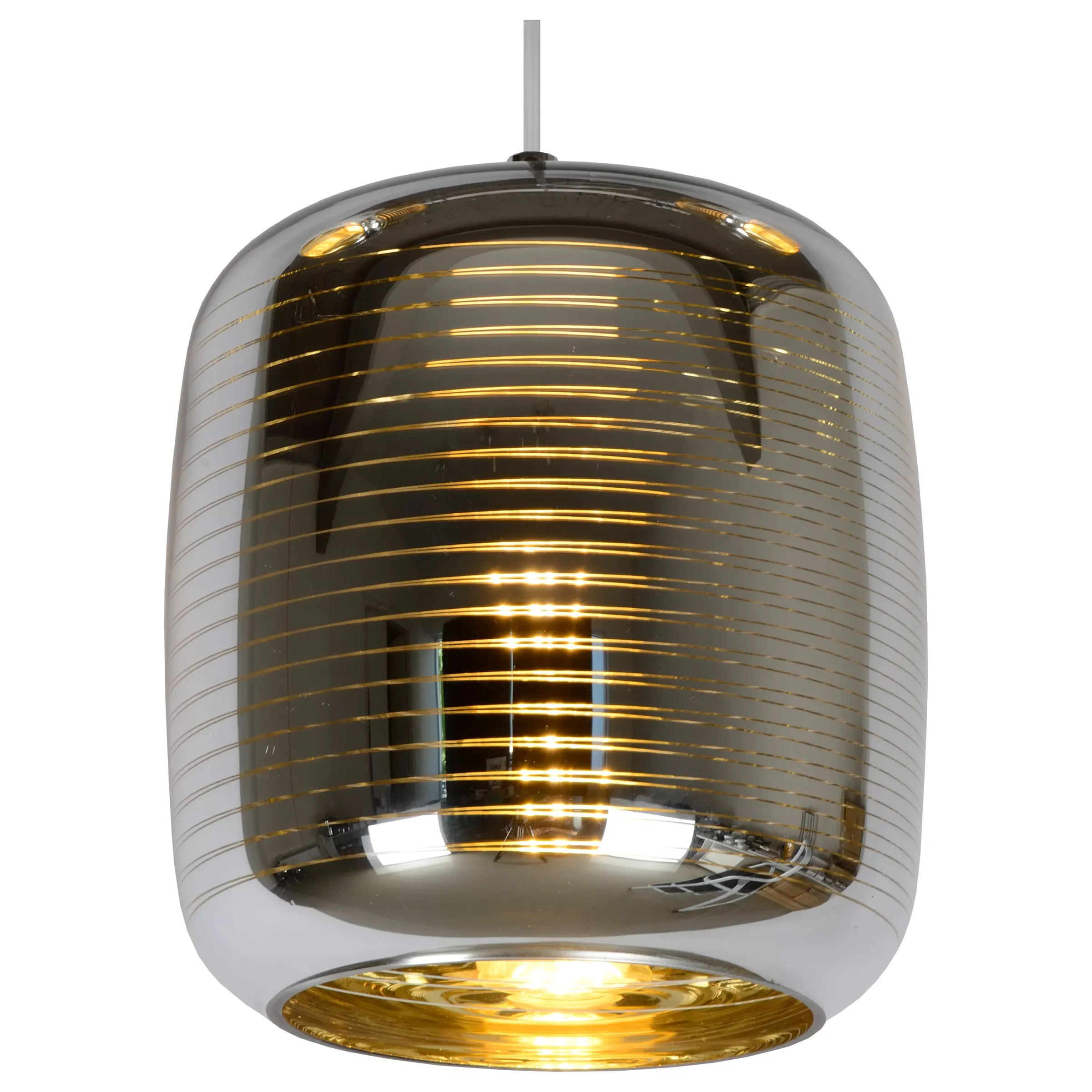 ERYN - Hanglamp - Ø 20 cm - 1xE27 - Chroom*Lucide Hot