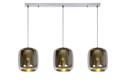 ERYN - Hanglamp - 3xE27 - Chroom*Lucide Outlet