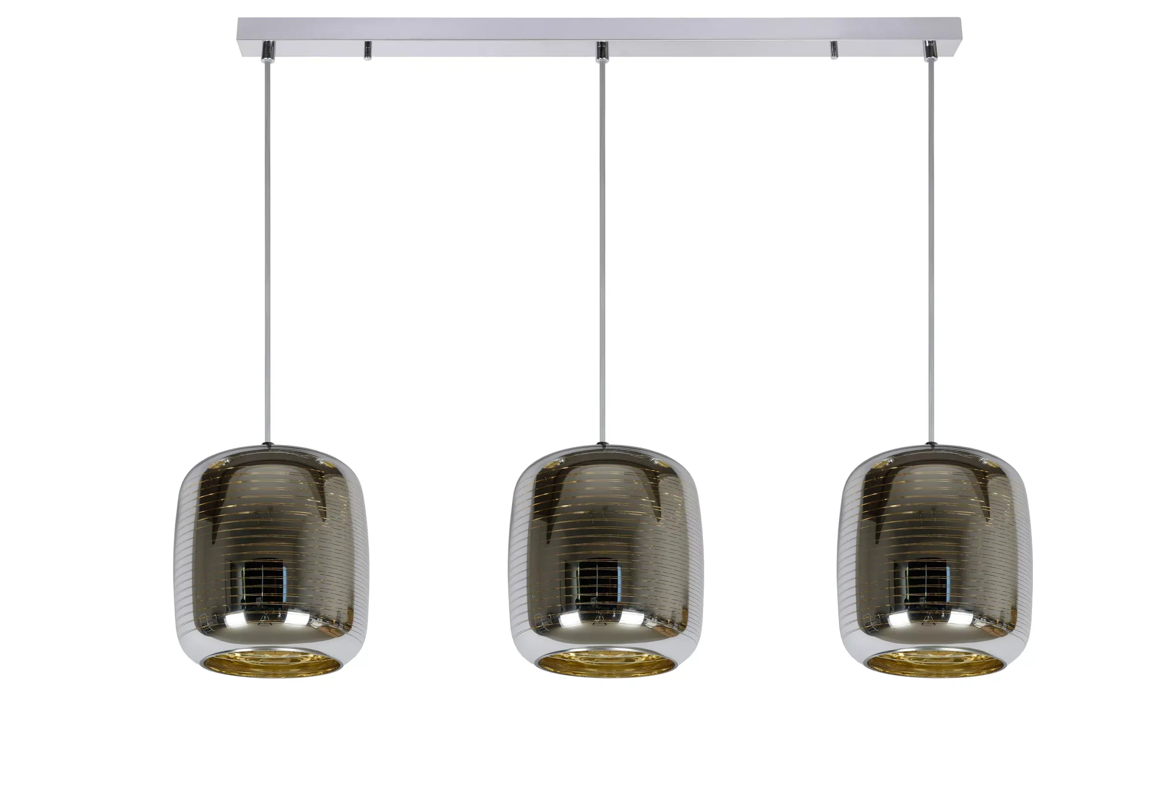 ERYN - Hanglamp - 3xE27 - Chroom*Lucide Outlet