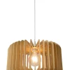 ETTA - Hanglamp - Ø 39 cm - 1xE27 - Licht hout*Lucide Clearance