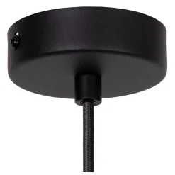 EVORA - Hanglamp - Ø 10 cm - 1xGU10 - Zwart*Lucide Cheap
