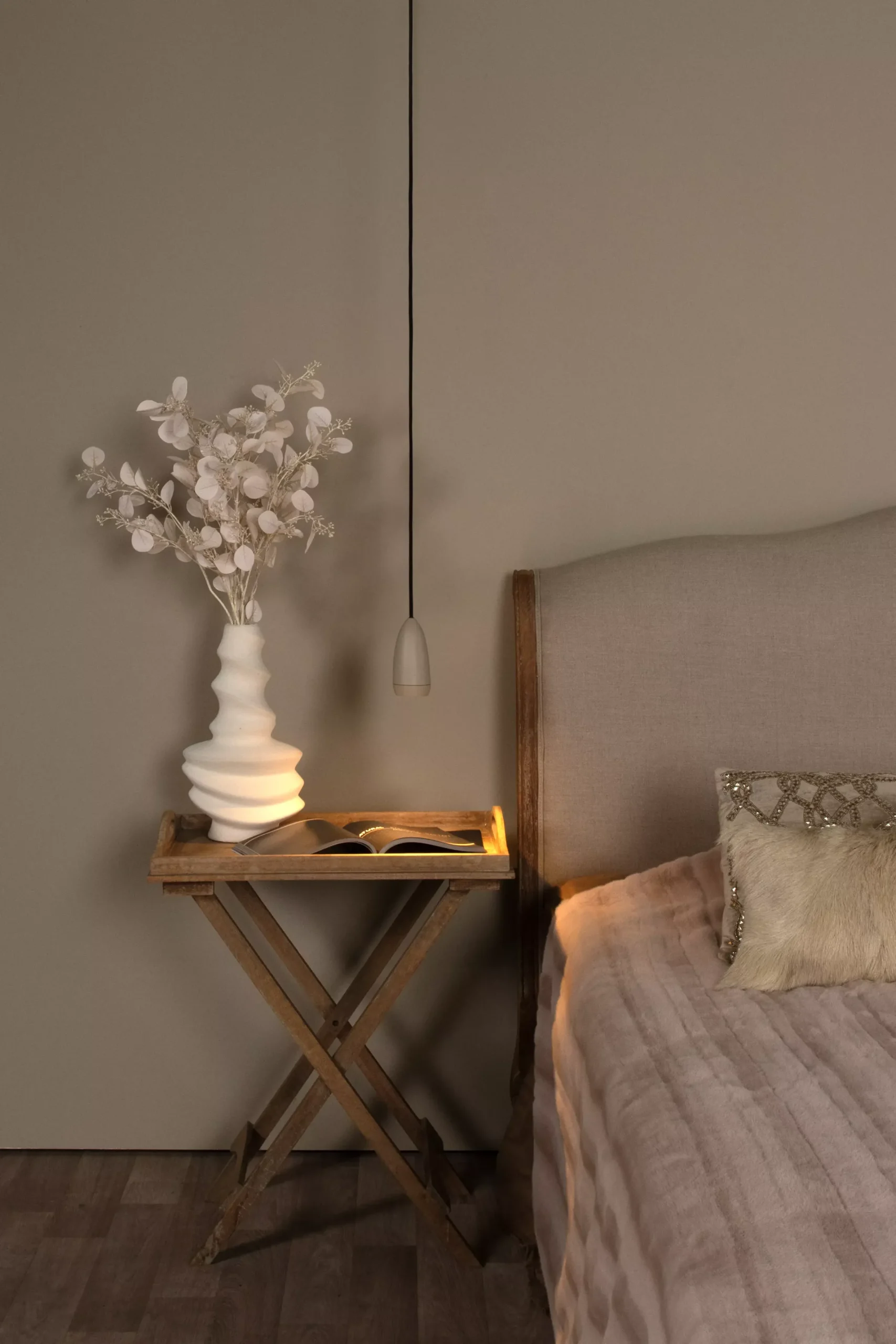 EVORA - Hanglamp - Ø 10 cm - 1xGU10 - Taupe*Lucide Best Sale