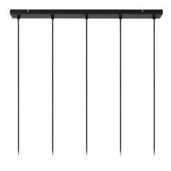 EVORA - Hanglamp - Ø 10 cm - 5xGU10 - Zwart*Lucide Sale