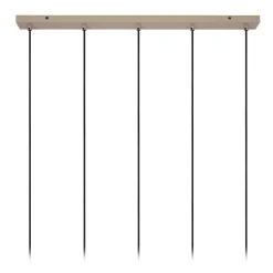 EVORA - Hanglamp - Ø 10 cm - 5xGU10 - Taupe*Lucide New
