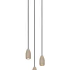 EVORA - Hanglamp - Ø 25 cm - 3xGU10 - Taupe*Lucide Best Sale