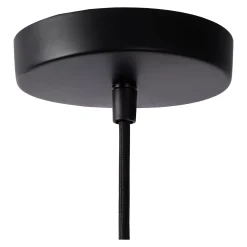EXTRAVAGANZA CHIMP - Hanglamp - Ø 17,6 cm - 1xE27 - Zwart*Lucide Shop