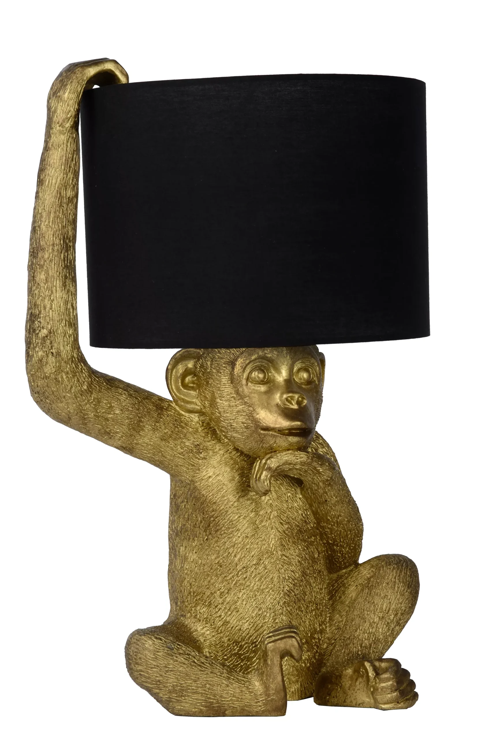 EXTRAVAGANZA CHIMP - Tafellamp - Ø 30 cm - 1xE14 - Zwart*Lucide Best