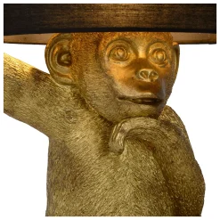EXTRAVAGANZA CHIMP - Tafellamp - Ø 30 cm - 1xE14 - Zwart*Lucide Best