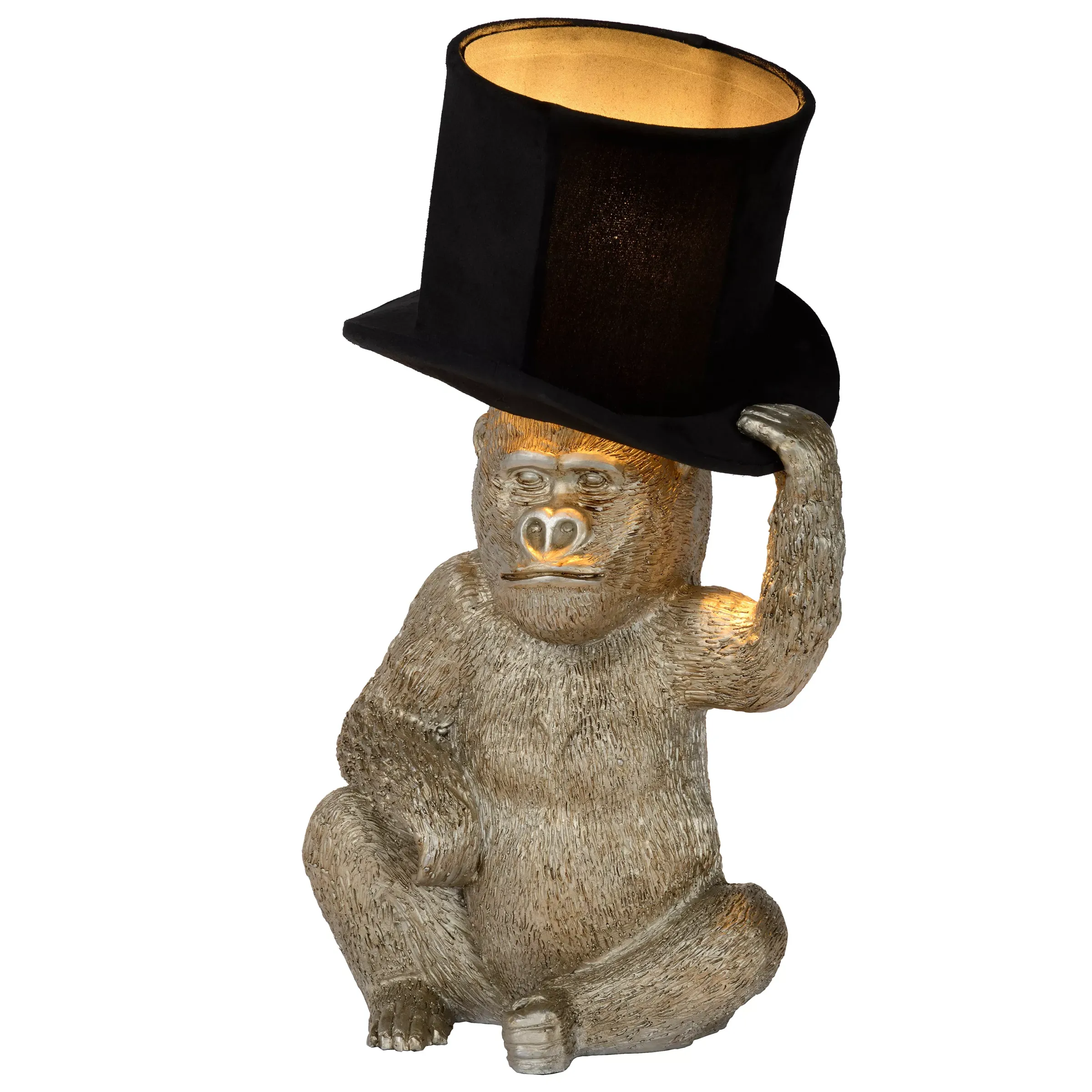 EXTRAVAGANZA GUST - Tafellamp - Ø 22 cm - 1xE14 - Zwart*Lucide Cheap