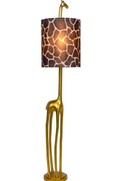 EXTRAVAGANZA MISS TALL - Vloerlamp - Ø 31,5 cm - 1xE27 - Mat Goud / Messing*Lucide Hot