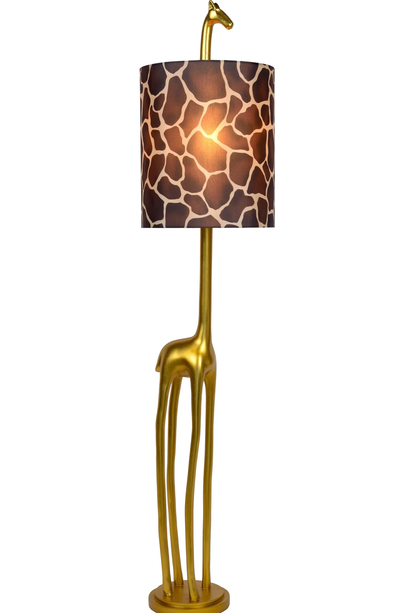 EXTRAVAGANZA MISS TALL - Vloerlamp - Ø 31,5 cm - 1xE27 - Mat Goud / Messing*Lucide Hot