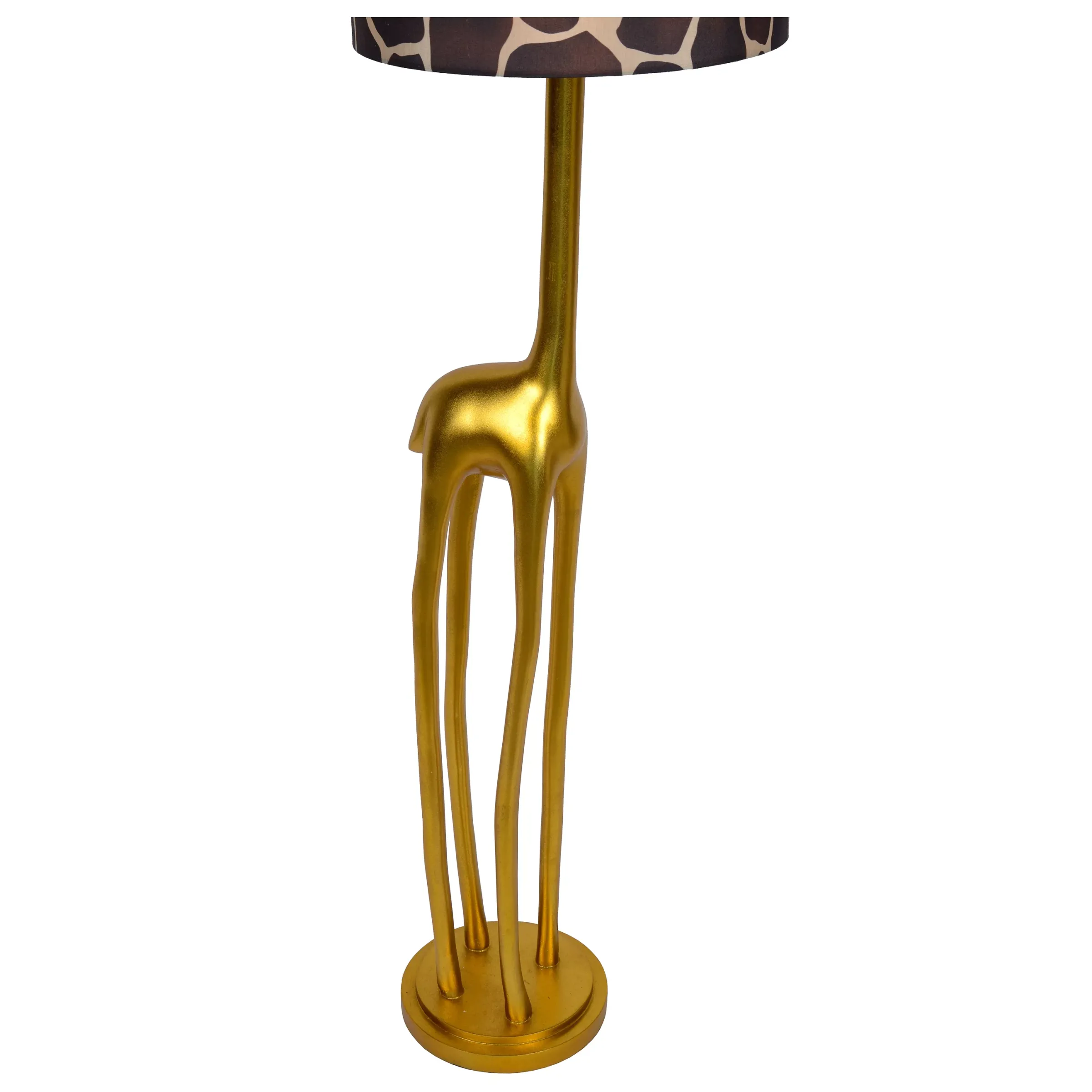 EXTRAVAGANZA MISS TALL - Vloerlamp - Ø 31,5 cm - 1xE27 - Mat Goud / Messing*Lucide Hot