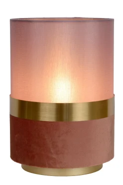 EXTRAVAGANZA TUSSE - Tafellamp - Ø 15 cm - 1xE14 - Roze*Lucide Online