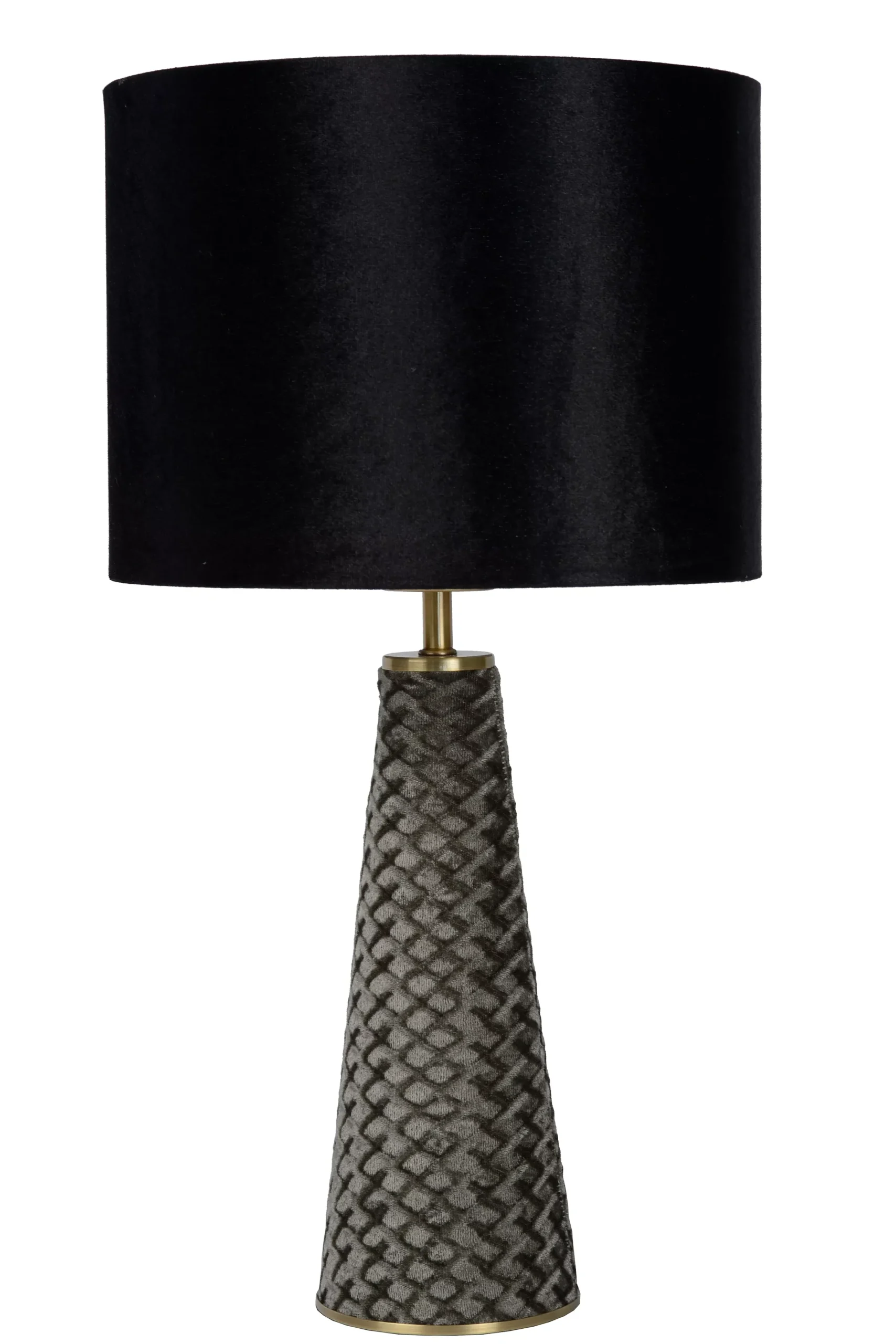 EXTRAVAGANZA VELVET - Tafellamp - Ø 25 cm - 1xE27 - Zwart*Lucide Online
