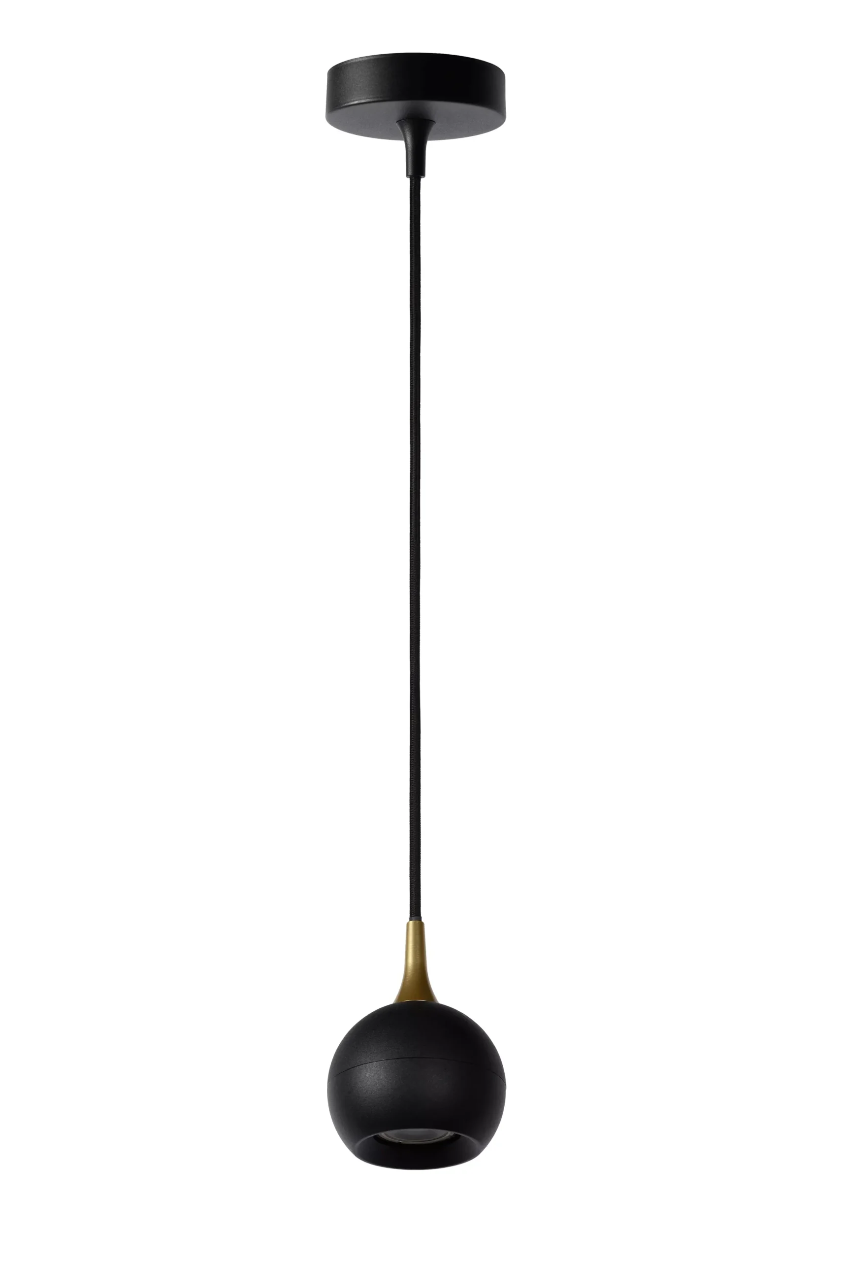 FAVORI - Hanglamp - Ø 9 cm - 1xGU10 - Zwart*Lucide Cheap