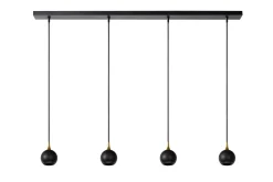 FAVORI - Hanglamp - 4xGU10 - Zwart*Lucide Shop