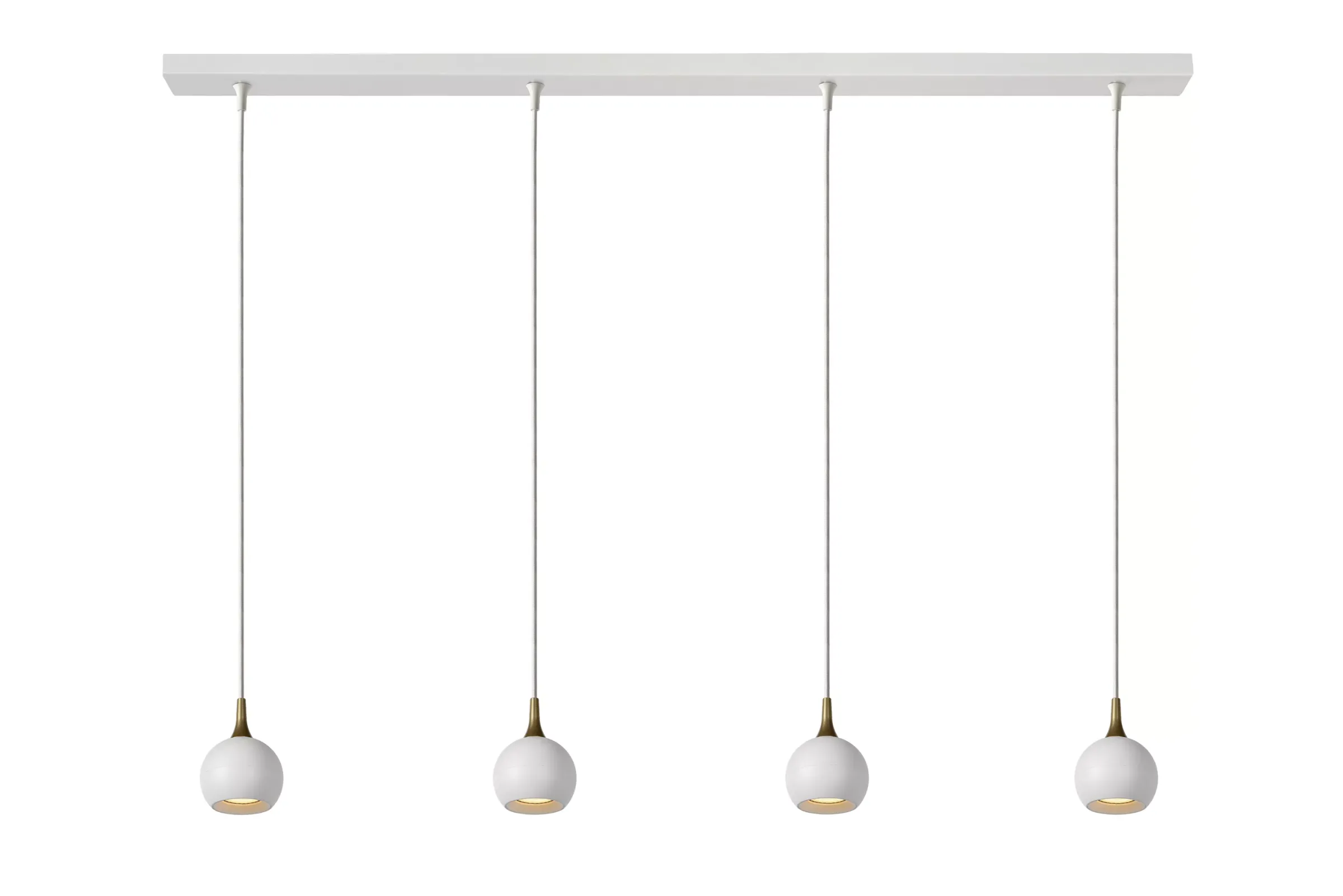 FAVORI - Hanglamp - 4xGU10 - Wit*Lucide Cheap