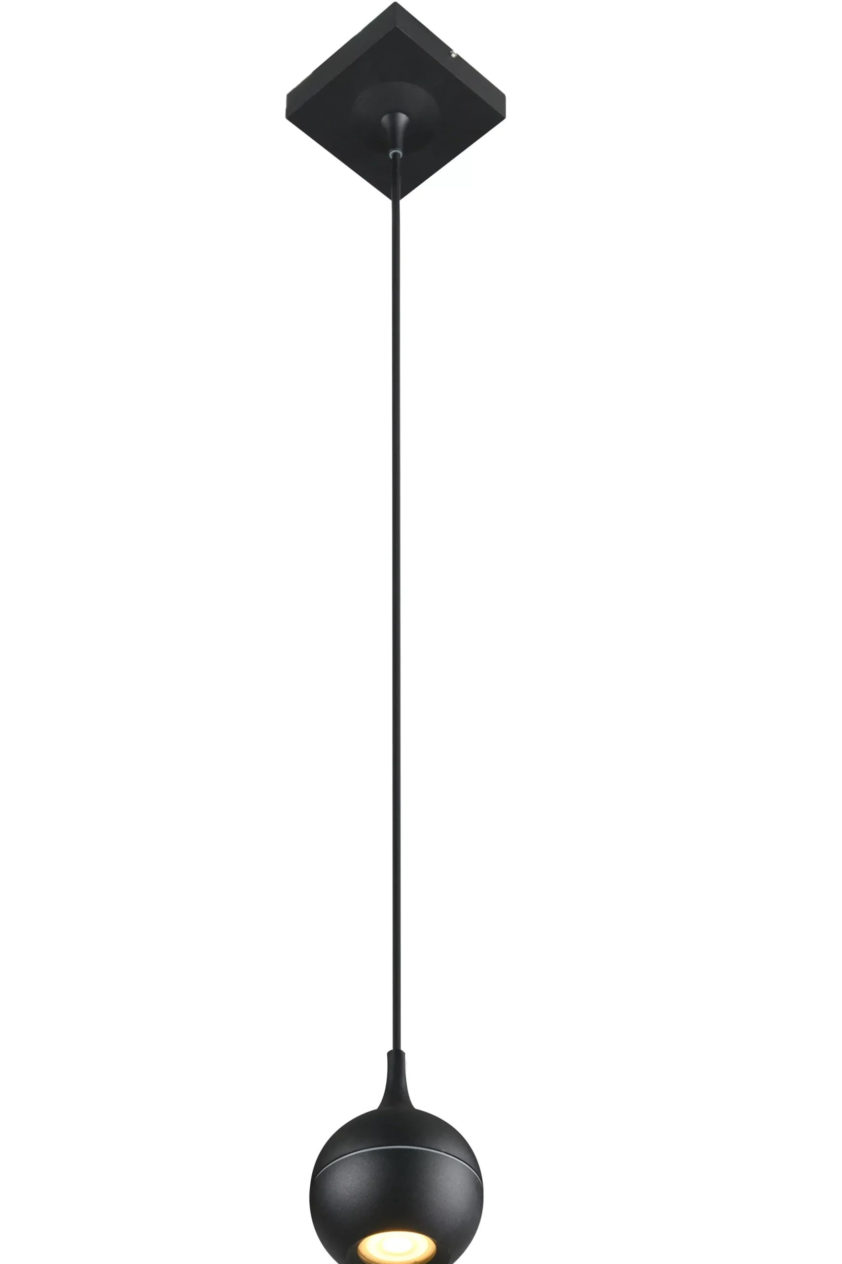 FAVORI - Hanglamp Badkamer - 1xGU10 - IP44 - Zwart*Lucide Shop