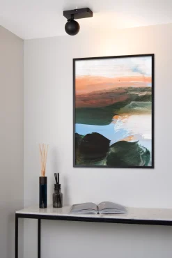 FAVORI - Plafondspot - 1xGU10 - Zwart*Lucide Best