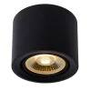 FEDLER - Plafondspot - Ø 12 cm - LED Dim to warm - GU10 (ES111) - 1x12W 2200K/3000K - Zwart*Lucide Outlet