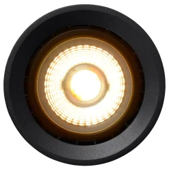 FEDLER - Plafondspot - Ø 12 cm - LED Dim to warm - GU10 (ES111) - 1x12W 2200K/3000K - Zwart*Lucide Outlet