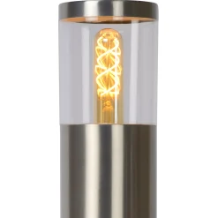 FEDOR - Sokkellamp - 1xE27 - IP44 - Mat chroom*Lucide Hot