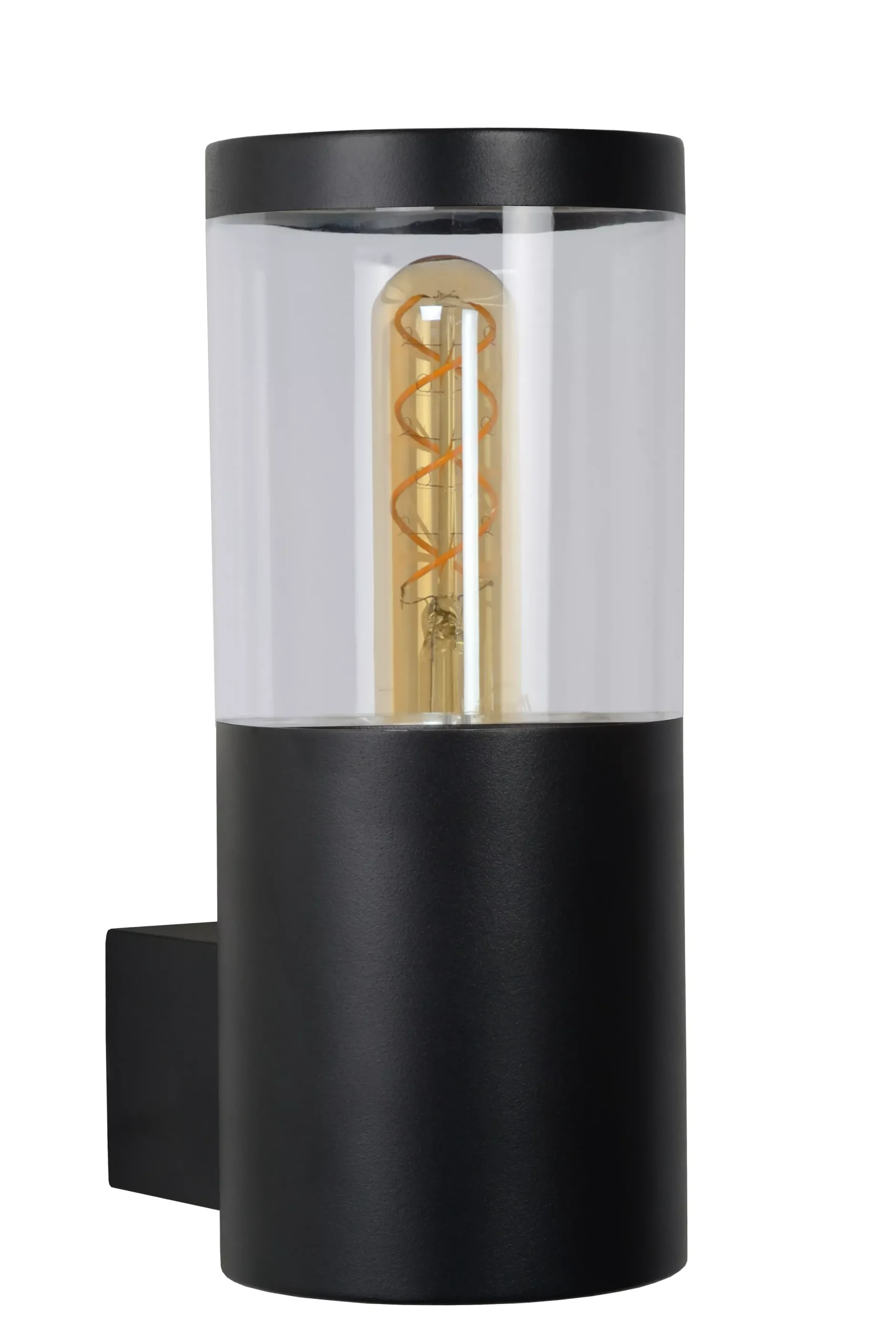 FEDOR - Wandlamp Binnen/Buiten - 1xE27 - IP44 - Zwart*Lucide Clearance