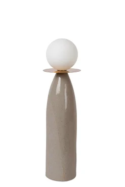 FIGARO - Tafellamp - Ø 12 cm, H 45cm - 1xG9 - Grijs*Lucide Sale