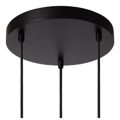 FILOX - Hanglamp - Ø 44,5 cm - 3xE27 - Zwart*Lucide New