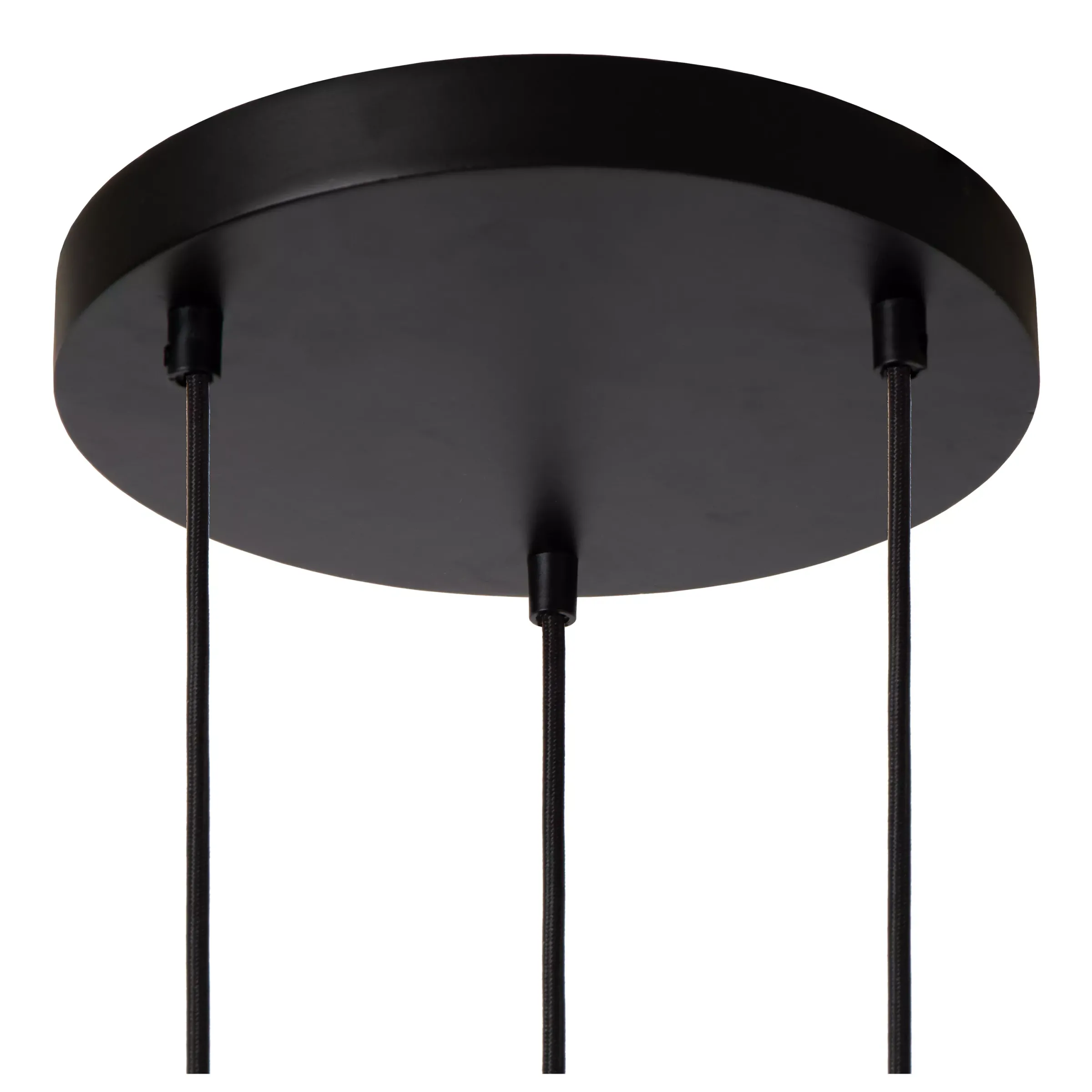 FILOX - Hanglamp - Ø 44,5 cm - 3xE27 - Zwart*Lucide New