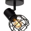 FILOX - Plafondspot - Ø 10 cm - 1xE14 - Zwart*Lucide Sale