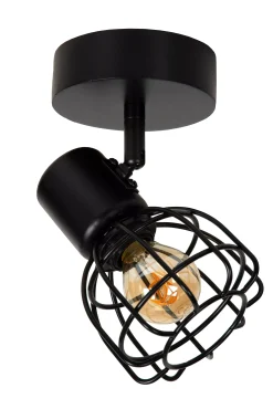 FILOX - Plafondspot - Ø 10 cm - 1xE14 - Zwart*Lucide Sale