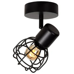 FILOX - Plafondspot - Ø 10 cm - 1xE14 - Zwart*Lucide Sale