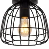 FILOX - Plafonnière - Ø 20 cm - 1xE27 - Zwart*Lucide New