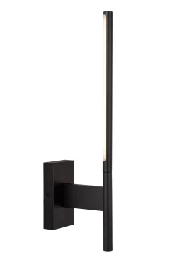 FINAN - Wandlamp - LED - 1x6W 2700K - Met USB oplaadpunt - Zwart*Lucide Shop