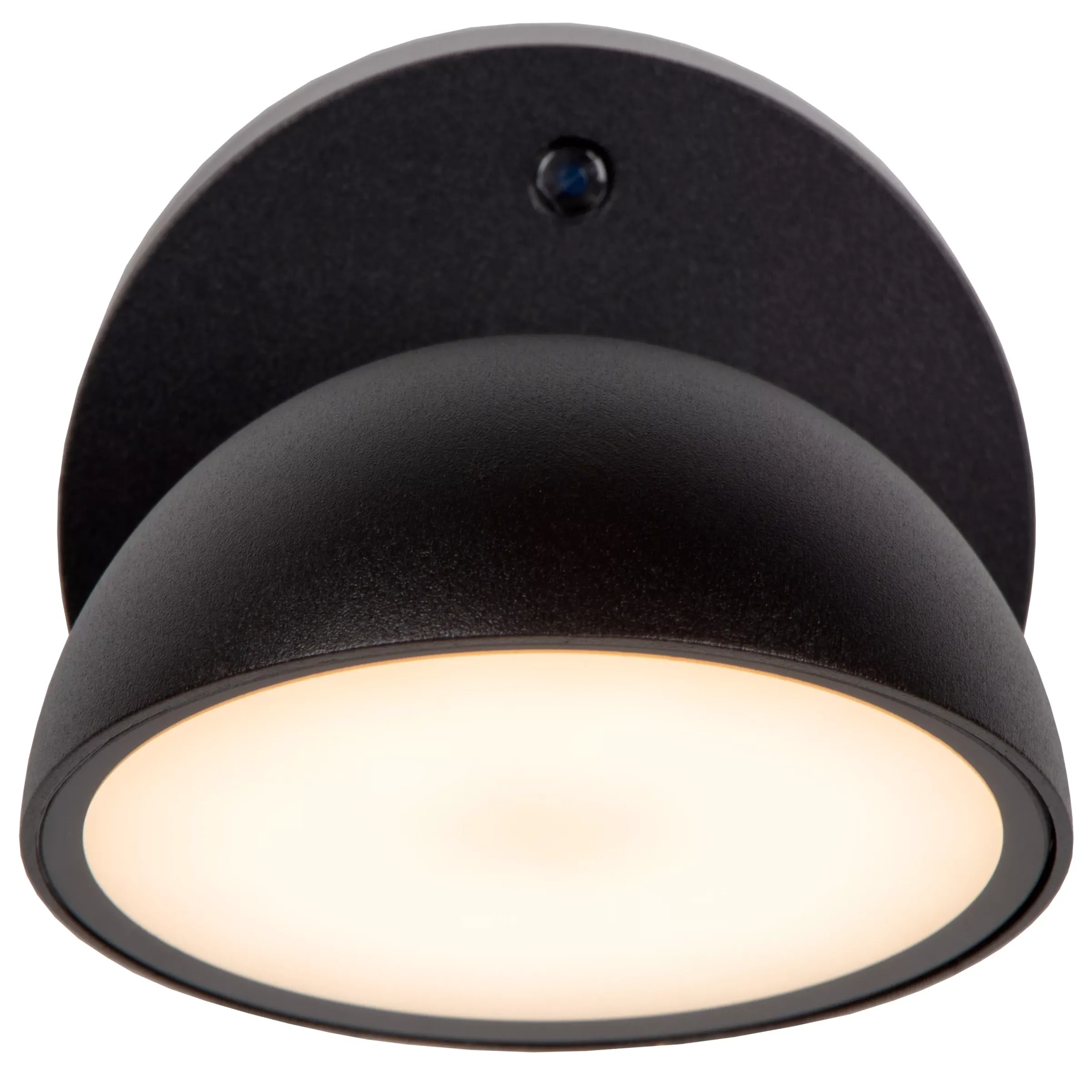 FINN - Wandlamp Binnen/Buiten - LED - 1x12W 3000K - IP54 - Dag/nacht sensor - Zwart*Lucide Cheap