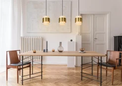 FIRMIN - Hanglamp - 3xE27 - Mat Goud / Messing*Lucide Discount