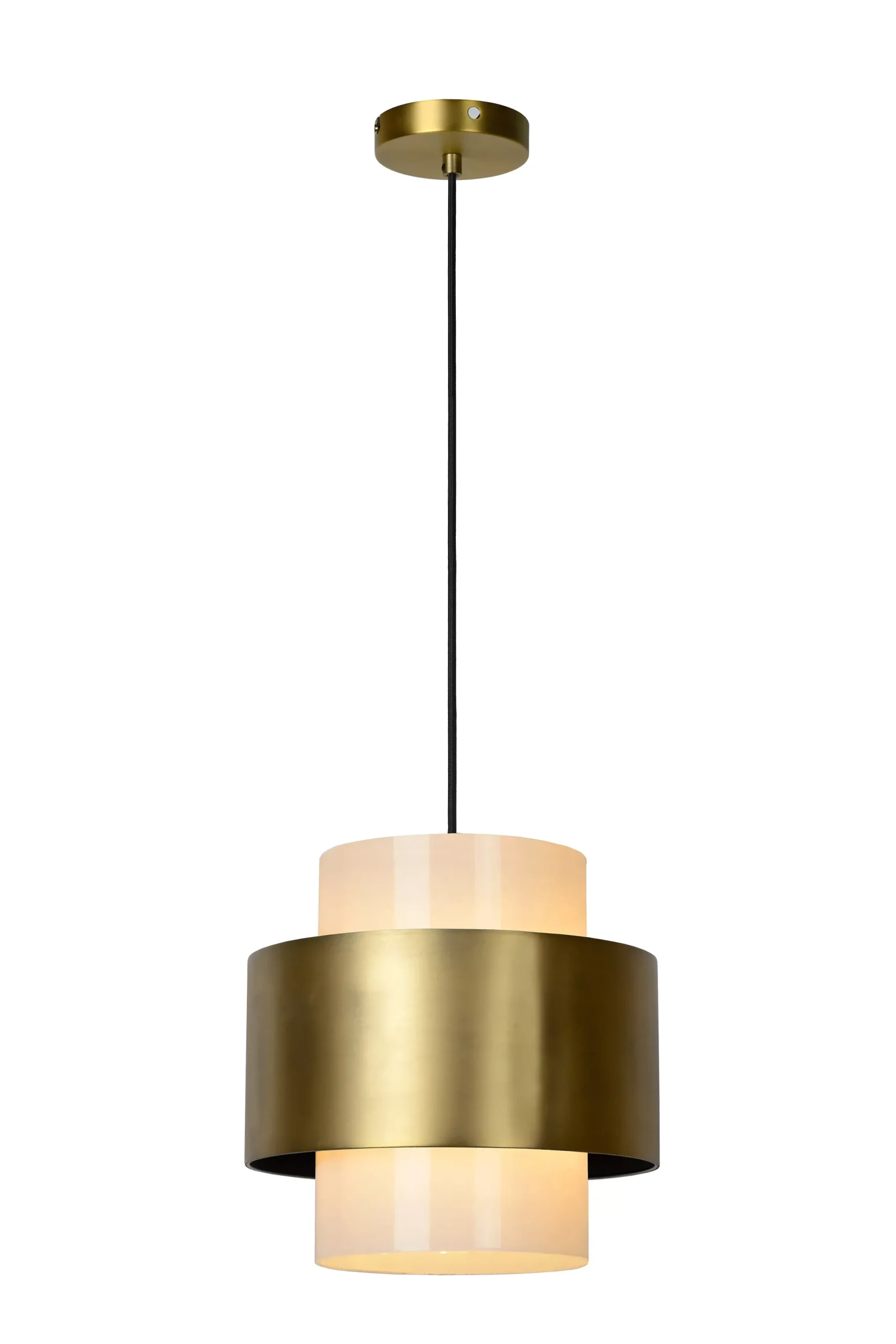 FIRMIN - Hanglamp - Ø 30 cm - 1xE27 - Mat Goud / Messing*Lucide Best