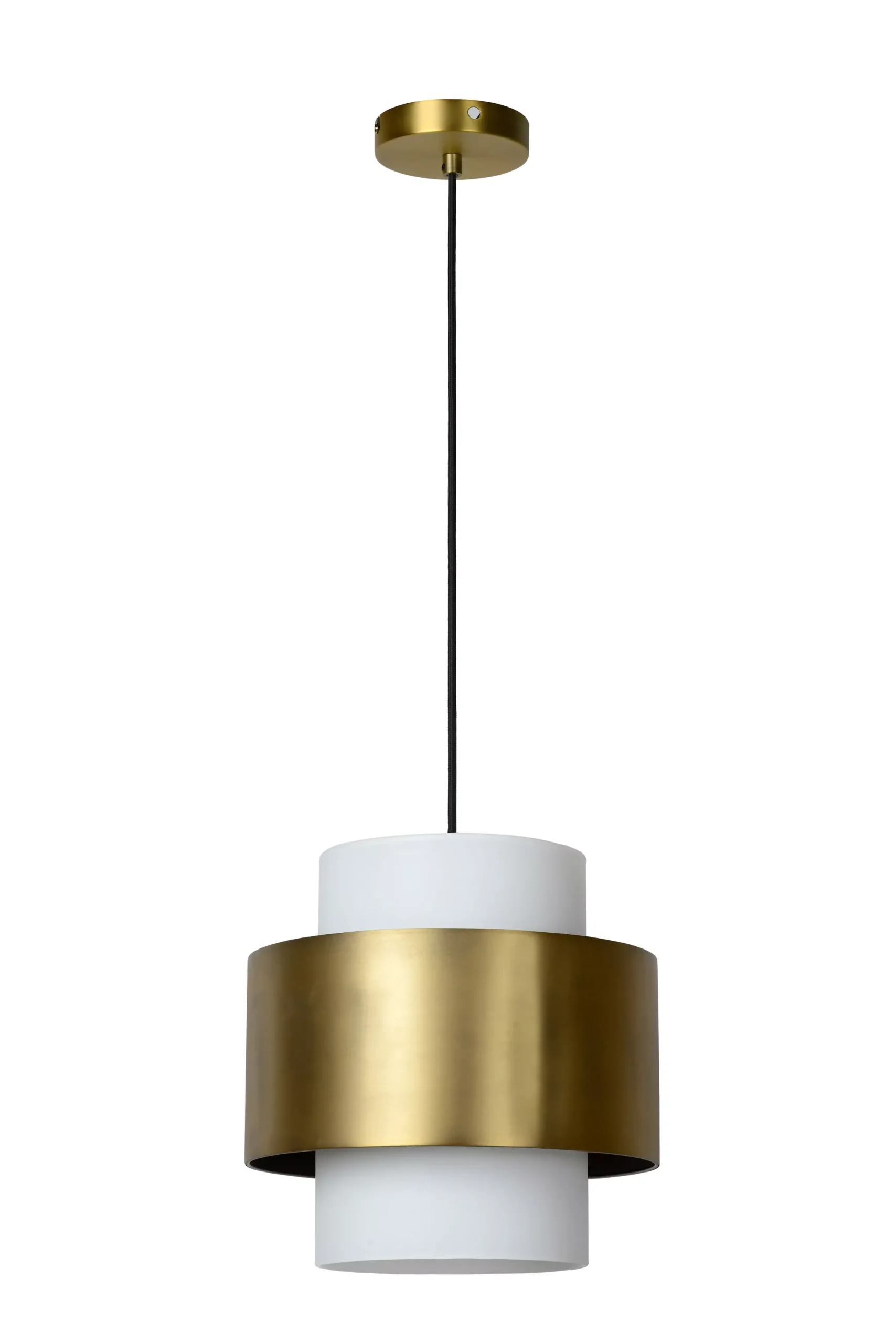 FIRMIN - Hanglamp - Ø 30 cm - 1xE27 - Mat Goud / Messing*Lucide Best