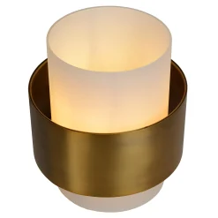 FIRMIN - Tafellamp - Ø 20 cm - 1xE27 - Mat Goud / Messing*Lucide Shop