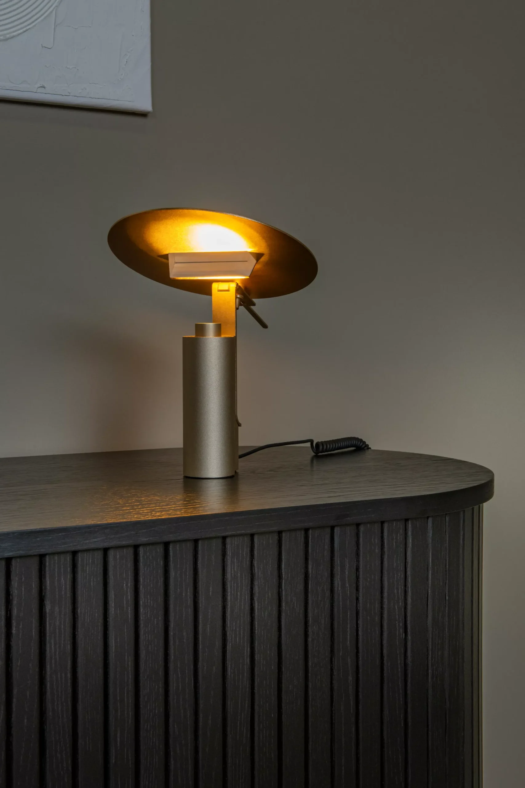 FITS - Tafellamp - Ø 20 cm - LED - 1x7W 3000K - Mat Goud / Messing*Lucide Shop